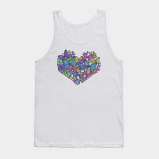 Heart of Butterflies Tank Top